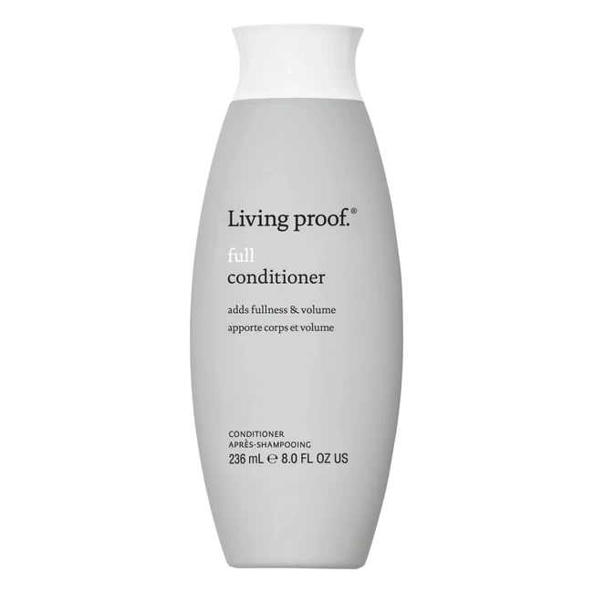Living Proof Full Haircare Shampoo & Conditioner - Transform Fine Flat Hair - Fullness, Thickness, Volumizing - Paraben & Silicone Free - Vegan