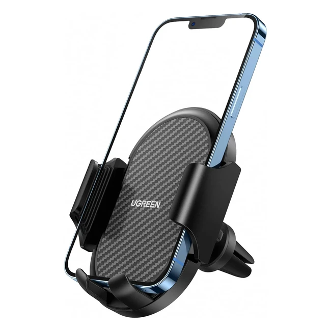 UGREEN Handyhalterung Auto Lüftung 360 Grad KFZ Halterung fürs Auto Smartphone Autohalter kompatibel mit iPhone 12 13 14 Pro Max Mini Galaxy S23 S22 S21 S20