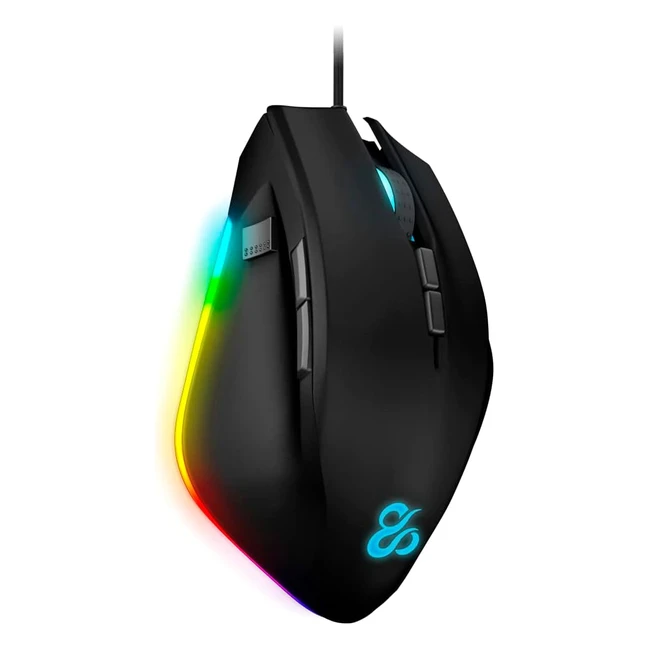 newskill habrok ratn gaming profesional con cable iluminacin rgb personalizable 