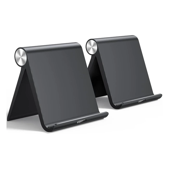 UGREEN Tablet Ständer Halterung Tisch 2er Pack - iPad Pro 11 AirMini102 Galaxy Tab S9 A7 Redmi Pad Huawei MatePad 11 iPhone 15