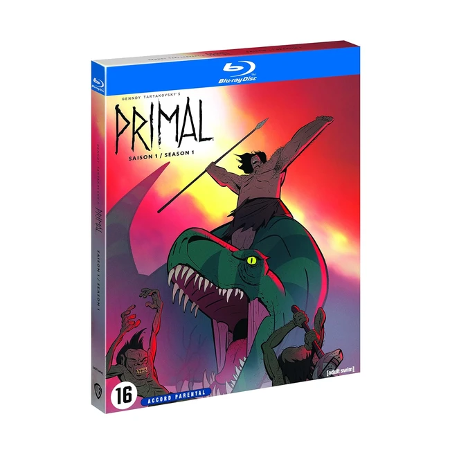 Bluray Primal Temporada 1 Francia  Referencia XYZ  Accin Aventura Animaci
