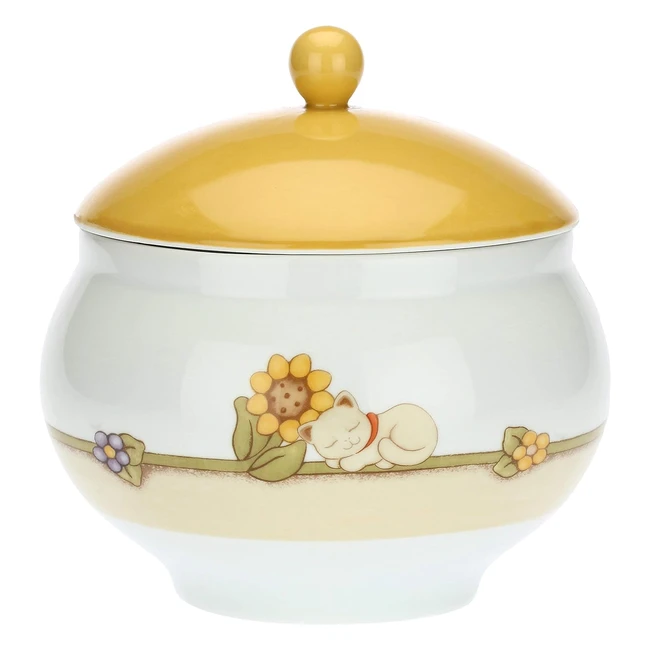 Biscottiera in Porcellana Thun Country - Base 18 cm - Coperchio 163 cm