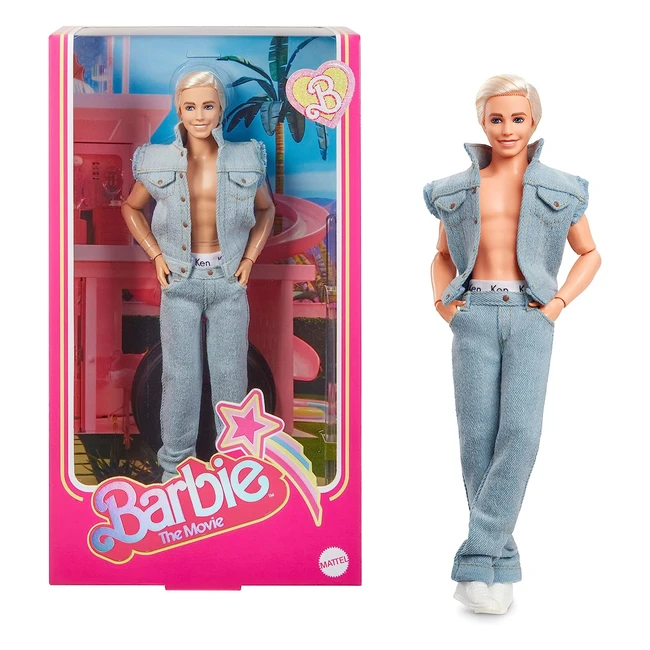 Muneco Ken Barbie Movie Coleccionable HRF27 - Conjunto Vaquero y Ropa Interior
