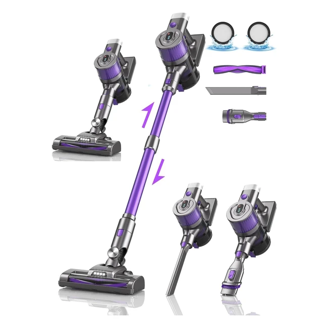 Aspirapolvere Senza Fili Olaymey 30000Pa 6 in 1 Ricaricabile