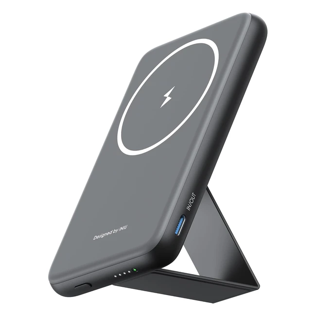 INIU Magsafe Power Bank 6000mAh - Powerbank klein aber stark - USB C InOut - Ma