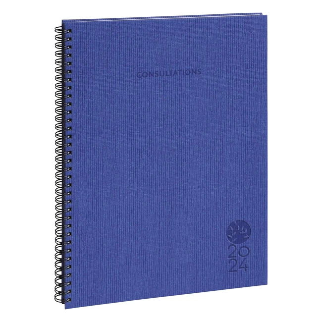 Agenda Exacompta 29642E Semainier Bureau Spiral 21x297 cm Dcembre 2023-2024