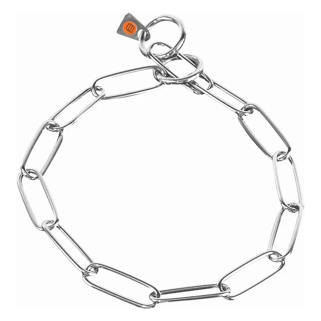 Collare Sprenger HS in Acciaio Inox Lungo 50 cm - Adatto a Cani con Cappotto Lungo