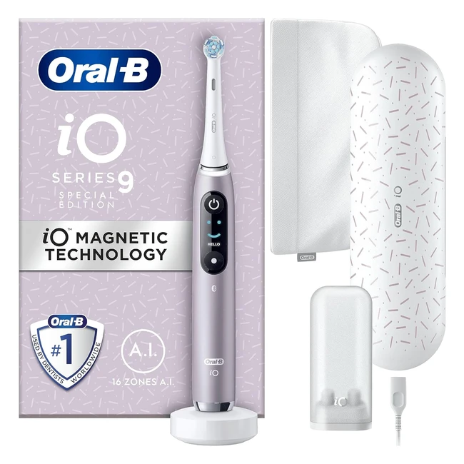 OralB iO9 Electric Toothbrush Mothers Day Gift 7 Modes AI Position Detection Special Edition