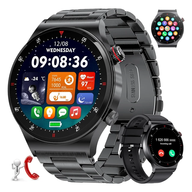 Orologio Smartwatch Uomo Lige 143 Amoled IP68