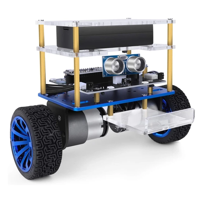 ELEGOO Tumbller Self-Balancing Robot Car Kit - Arduino IDE STEM Toys for Kids Te