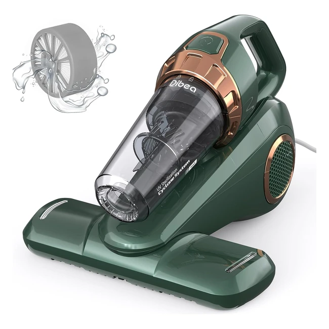 Aspirapolvere Dibea 15KPA per Materassi con Sterilizzazione UV Antibatterica