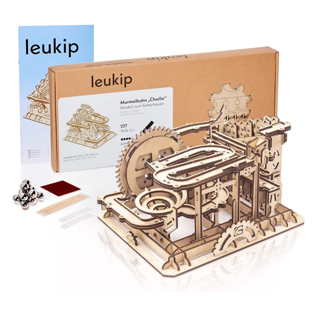 Leukip Murmelbahn Charlie 3D Holzpuzzle Modellbau - Smart Games - Geschenk