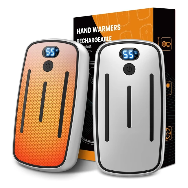 Chaufferette main rechargeable USB C 2023 - Chauffage instantan et 3 niveaux d