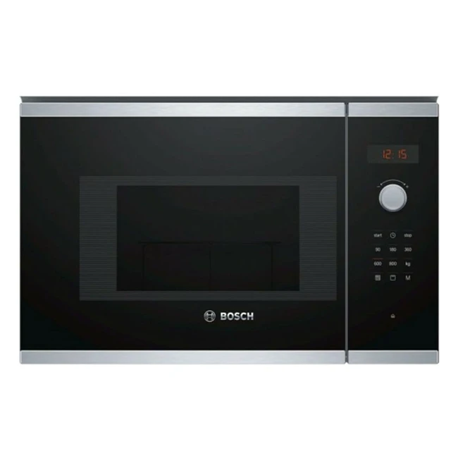 Microondas Integrable Bosch Serie 4 BEL523MS0 20L con Grill - NegroInox