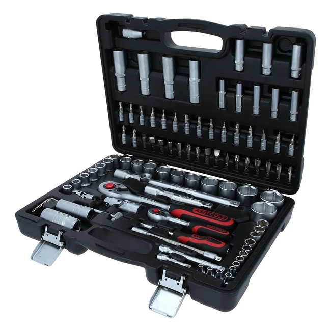 Coffret de douilles KS Tools 9110694 F6 1412 Chromemat 94 pices - Qualit pro