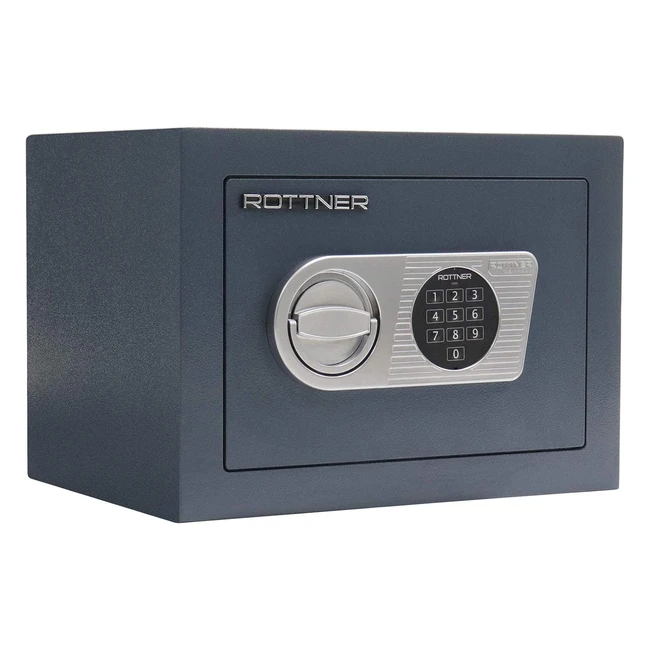 Rottner 4848 Wertschutzschrank EN0 Samoa 26 Elektronikschloss Anthrazit