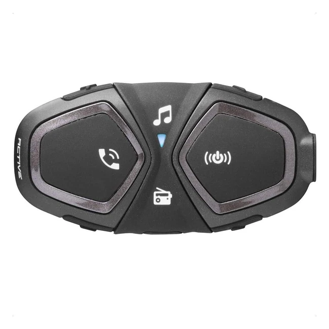 Interphone Active Bluetooth Intercom Casco - Comunicación Motocicletas