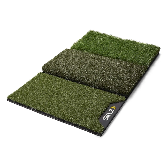Tapis d'Entraînement SKLZ 6 6 Vert Threesurface - Pratiquez tous les tirs!