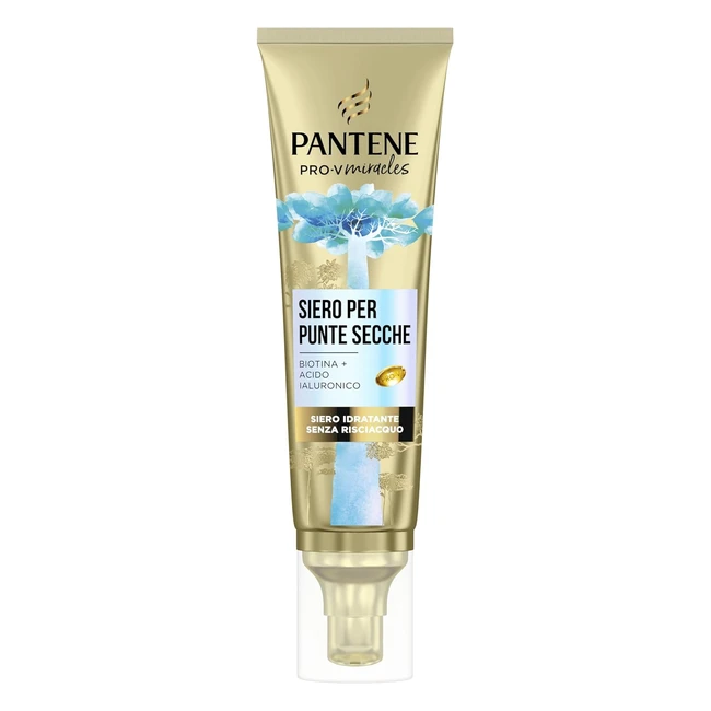 Siero Pantene Idratati Lucenti 70ml - Trattamento Capelli Secchi Danneggiati - Miracoli Prov - Acido Ialuronico e Baobab