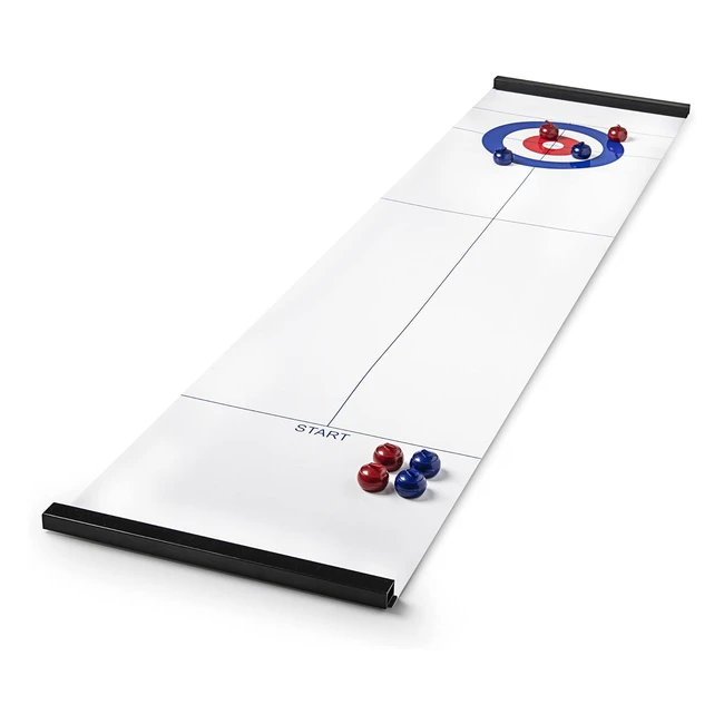 Juego de Mesa Curling Miquelrius Pista Enrollable - 2 a 8 Jugadores