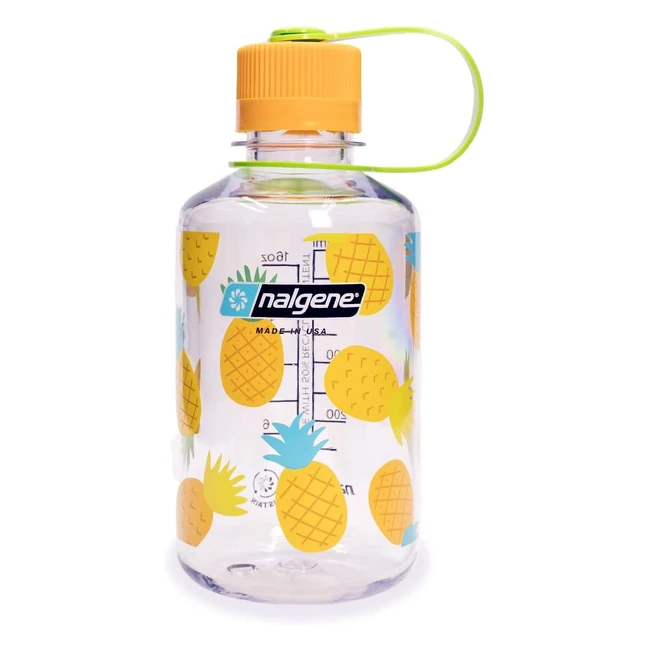 Botella de Agua Nalgene Sustain Tritan 16oz - Sin BPA - Material Reciclado - Boca Estrecha