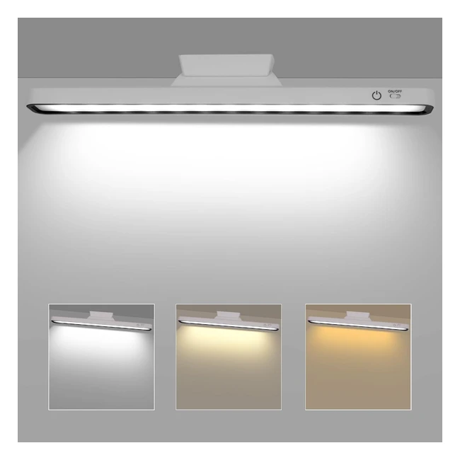 Lampada Scrivania Wireless LED Touch Dimmerabile 2000mAh - Aeyytoe