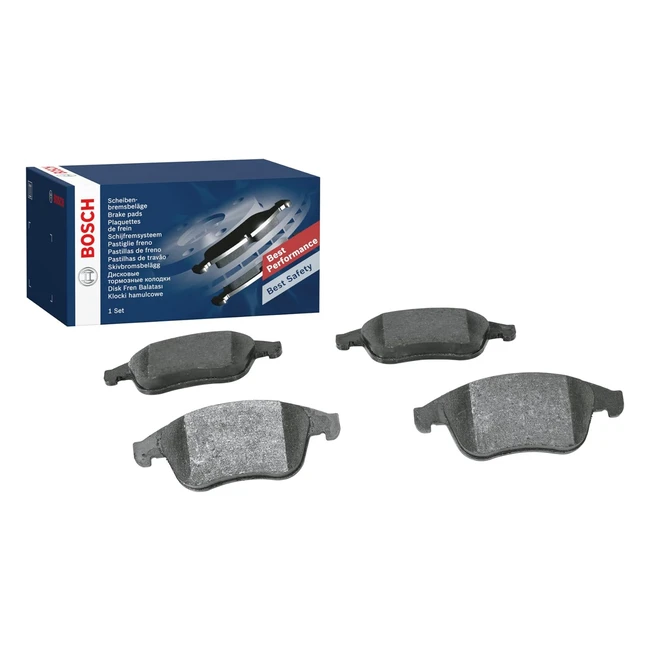 Pastillas de Freno Bosch BP1324 - Certificación ECE R90 - Juego de 4 - Eje Delantero