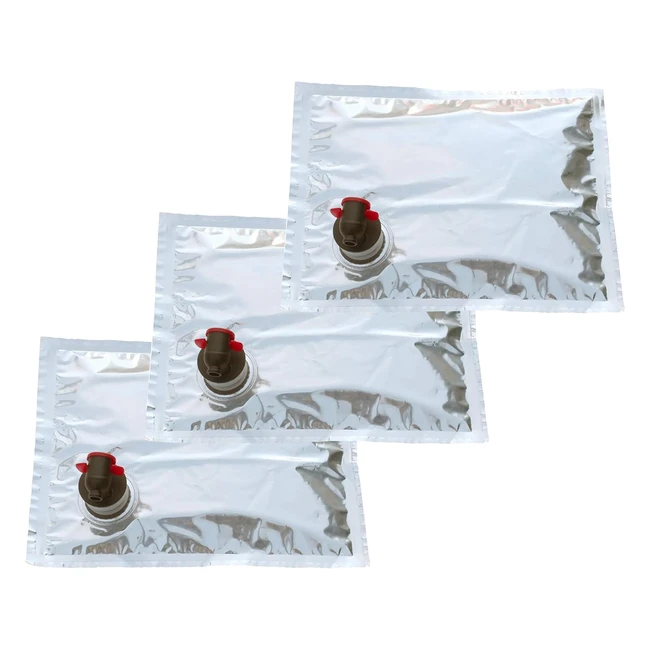 Portovino Recharges de Réservoir 3 Unités - Pour Vin et Boissons - FDA Approuvé