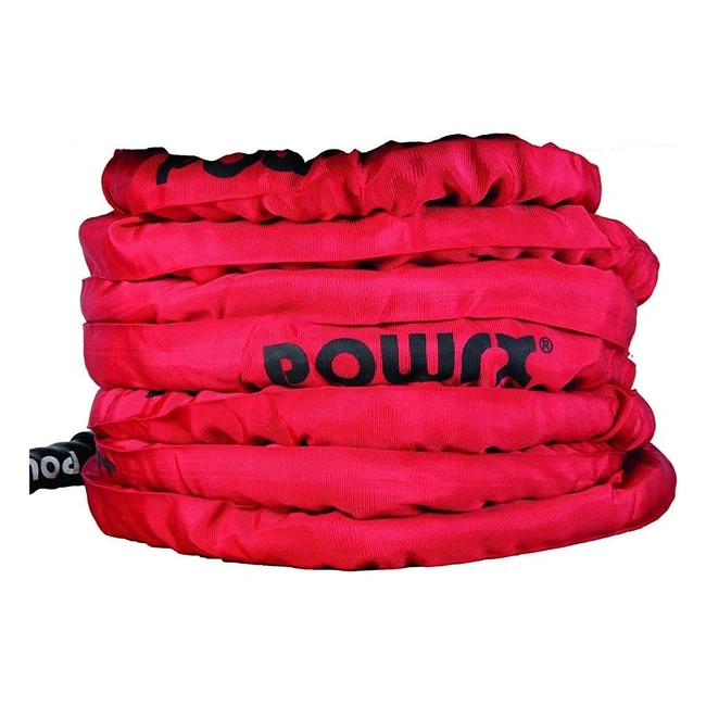 Powrx Battle Rope Schwungseil inkl Workout  Lnge 15m  385cm  Trainingssei