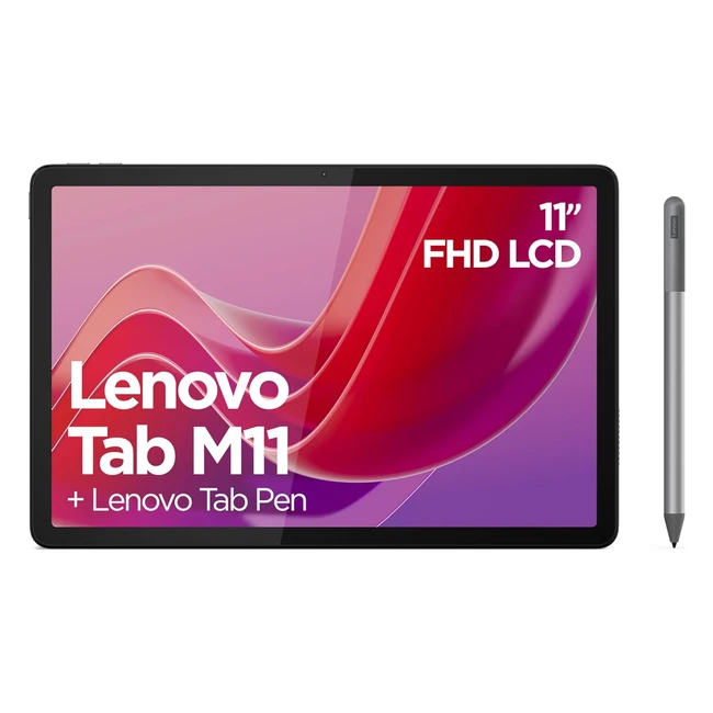 Lenovo Tab M11 Android Tablet 11 inch Full HD 1200p 128GB - Luna Grey