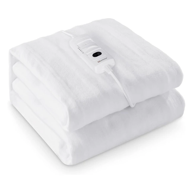 Coperta Termica Singola 80x150 cm - Morbida e Calda - 3 Temperature - Protezione