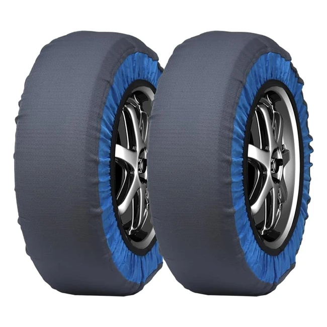 Chaussettes Neige Saituma BL72 - Installation Rapide - Utilisation Facile