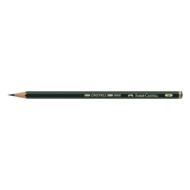 Crayon de graphite Faber-Castell 9000 3B - Rfrence B90003B - Idal pour des