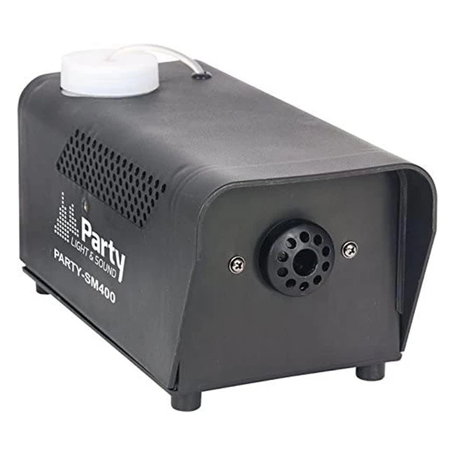 Mini Mquina de Niebla 400W PartySM400 - Efecto de Luz y Sonido - Negro