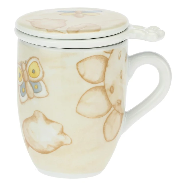 Tisaniera in porcellana Thun Elegance 300ml - Microonde e Lavastoviglie