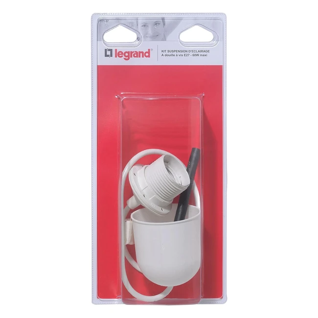 Kit suspension d'éclairage Legrand E27 blanc - PRCBL référence 1380W