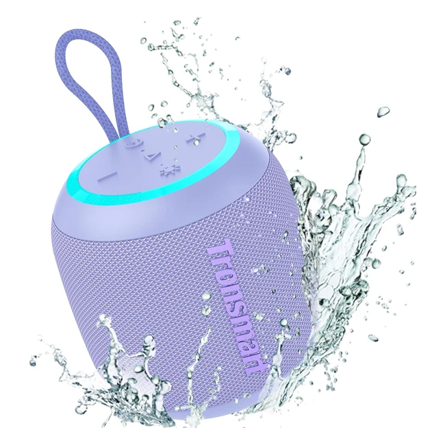 Altavoz Bluetooth Tronsmart T7 Mini 15W 18 Horas Reproduccin Stereo 360 Violeta