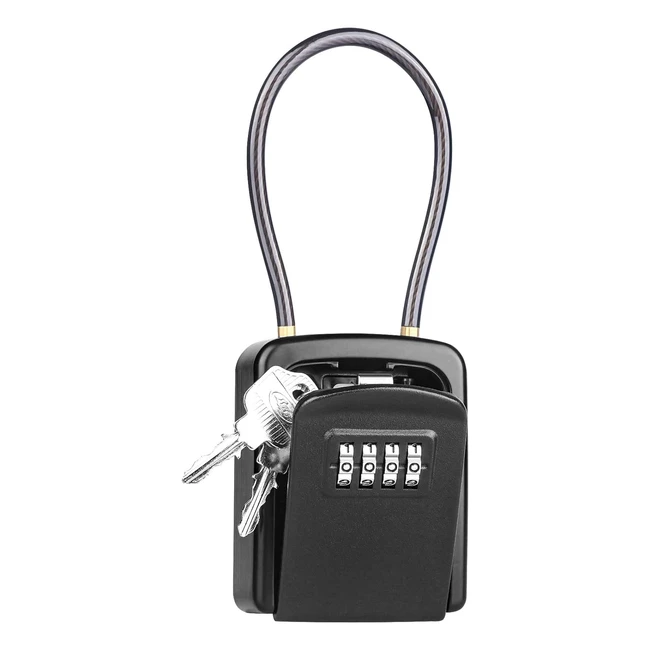 Caja Seguridad Llaves DIYIFE 4 Dgitos Impermeable - Alta Seguridad y Calidad