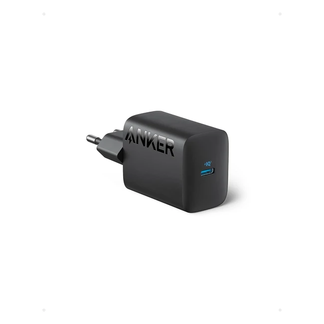 Chargeur USB-C 30W Anker 312 - Chargeur Rapide Compact pour iPhone, Samsung, MacBook Air, iPad Pro
