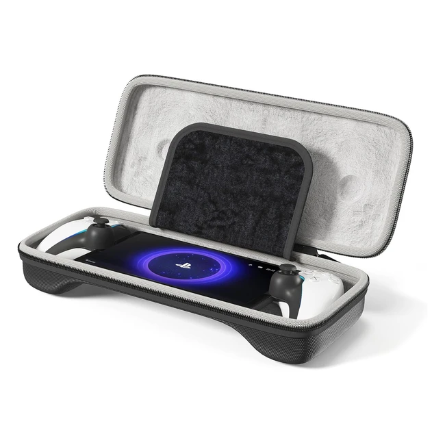 Custodia Rigida PS5 Portal Player Nero Leggera Impermeabile Protezione Completa