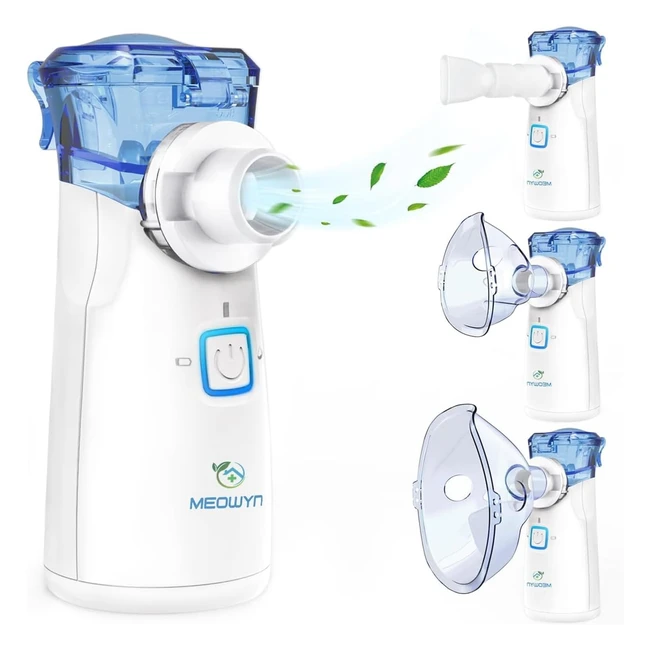 Meowyn Inhalationsgert fr Erwachsene und Kinder - USBC wiederaufladbarer Inh