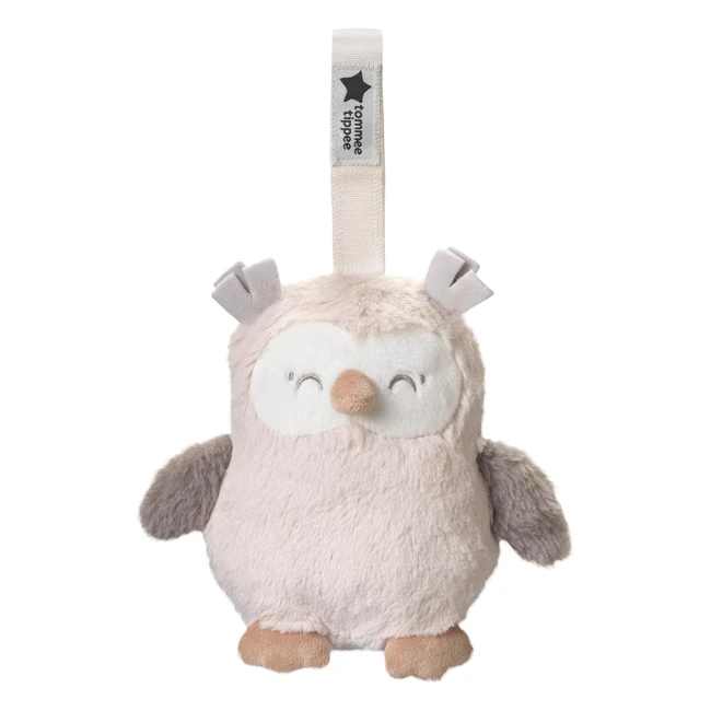 Tommee Tippee Mini Travel Sleep Aid Ollie the Owl | USB Rechargeable & Machine Washable