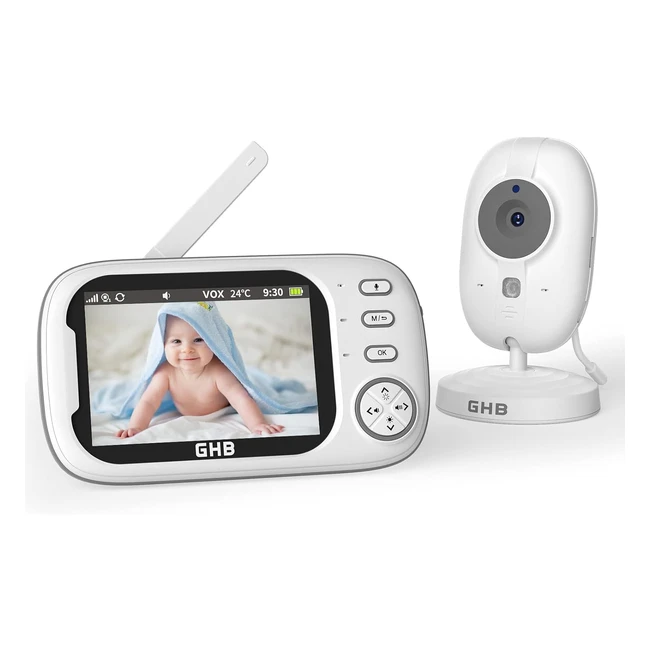 Baby Monitor Video e Audio 35 720HD - Telecamera 2000mAh - Visione Notturna - Mo