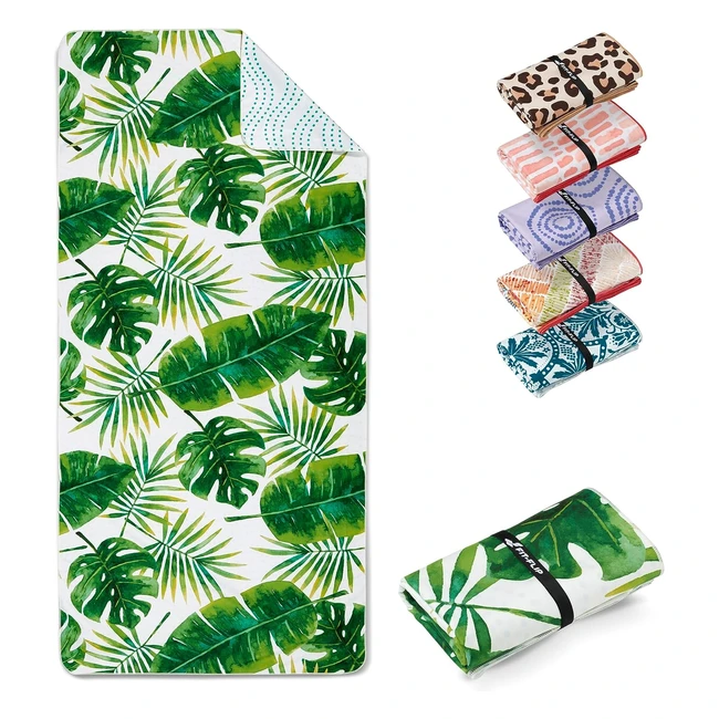 FitFlip XXL Strandtuch Mikrofaser Badetuch Groe Mikrofaserhandtcher Leicht u