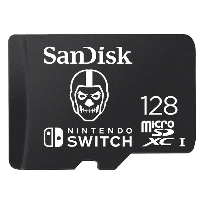 SanDisk 128GB Fortnite MicroSDXC Card for Nintendo Switch  High Speed Memory Ca