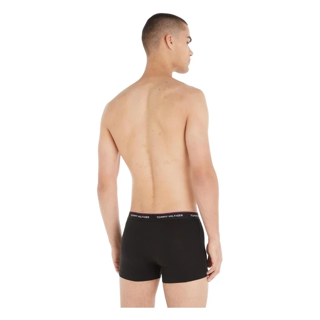 Tommy Hilfiger Boxer Uomo 3P XL Blackgrey Heatherwhite - Ref. 10004