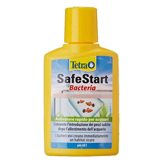 Tetra SafeStart 50 ml - Bacterias Nitrificantes - Reductor Amoniaco - Acuario