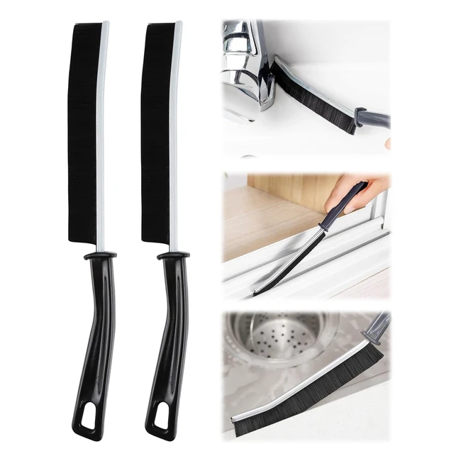 Spazzola Pulizia Fessure Fughe Manico Design Dettagli - Ref1234