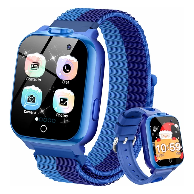 Reloj Inteligente Niño Aduogeng S26 - Juegos, Hábitos de Despertar, Audiolibros - Regalo para Niños