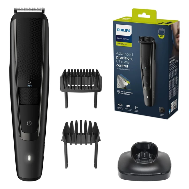 Philips Barttrimmer S5000 - Elektrischer Bartschneider fr Herren mit Bartkamm 